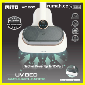 MITO UV Bed Vacuum Cleaner VC200 350Watt - UV sterilization